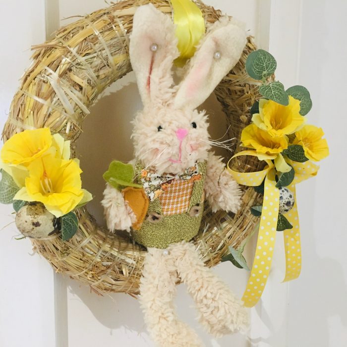 Easter Bunny Straw Ring
